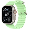 Apple Watch Ultra 3 GPS + Cellular, 49mm Natural Titanium Case with Neon Green Ocean Band Apple Watch Ultra 3 GPS + Cellular, 49mm Natural Titanium Case with Neon Green Ocean Band